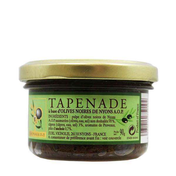 Nyons Olive Black Olive Tapenade 3.1 oz. (90 g)-Nyonsolive-Le Tablier Bleu | Online French Supermaket