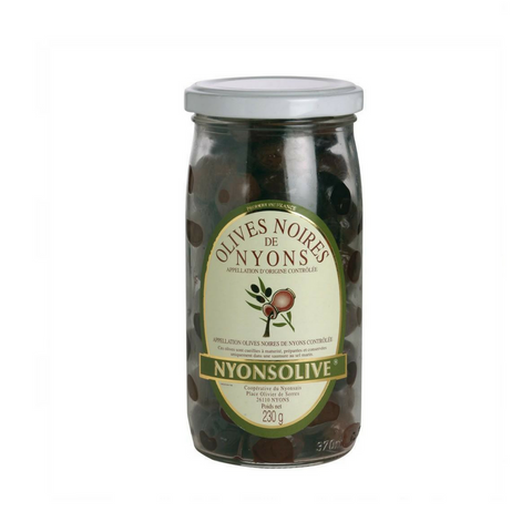 Nyonsolive · Black Nyons olives AOC · 230g (8.1 oz)-FRENCH ÉPICERIE-Vignolis-Le Tablier Bleu | Online French Supermaket