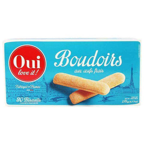 Oui Love It Boudoirs French Lady Finger Biscuits 6.1 oz. (175g)-Oui Love It-Le Tablier Bleu | Online French Supermaket
