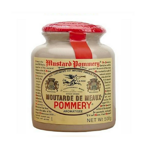 Pommery Mustard from Meaux plastic cap 500g (17.6 oz)-FRENCH ÉPICERIE-Pommery-Le Tablier Bleu | Online French Supermaket