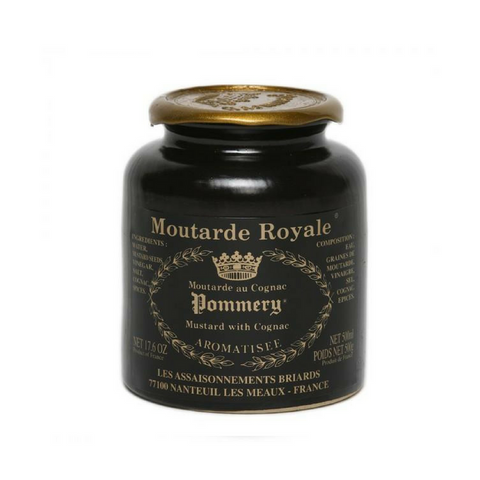 Pommery · Royal mustard with cognac · 250g (8.8 oz)-FRENCH ÉPICERIE-Pommery-Le Tablier Bleu | Online French Supermaket