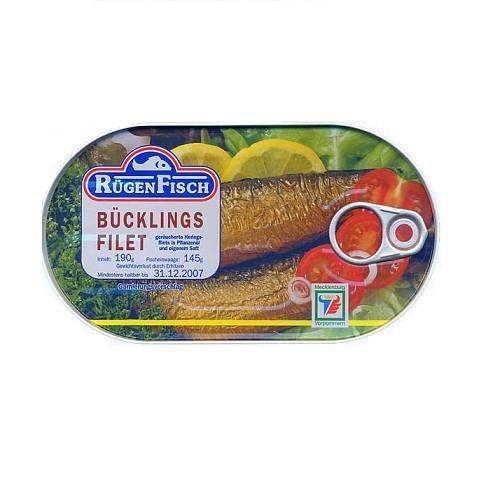 Ruegenfisch · Smoked herring fillets · 190g (6.7 oz)-FOIE GRAS & TRUFFLES-Ruegenfisch-Le Tablier Bleu | Online French Supermaket