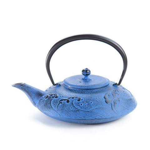 Taira-Nami Cast-Iron Teapot (Sky Blue) - Palais Des Thes-PALAIS DES THES-Palais des Thes-Le Tablier Bleu | Online French Supermaket
