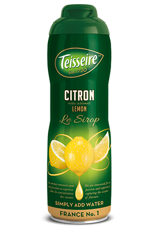 Teisseire French Lemon Syrup (20 oz. x 6) Best Price-Teisseire-Le Tablier Bleu | Online French Supermaket