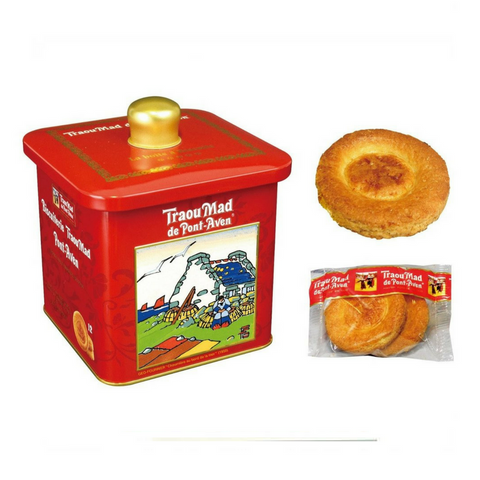 The Traou Mad de Pont-Aven - French Butter Cookies - Decorative Tin - 200g-DESSERTS & SWEETS-Traou Mad-Le Tablier Bleu | Online French Supermaket