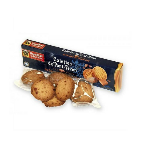 Traou Mad · Galettes with salted butter caramel, box · 100g-DESSERTS & SWEETS-Traou Mad-Le Tablier Bleu | Online French Supermaket