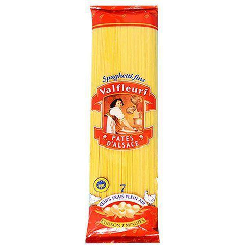 Valfleuri Spaghetti Egg Pasta from Alsace 8.8 oz. (250g)-Valfleuri-Le Tablier Bleu | Online French Supermaket