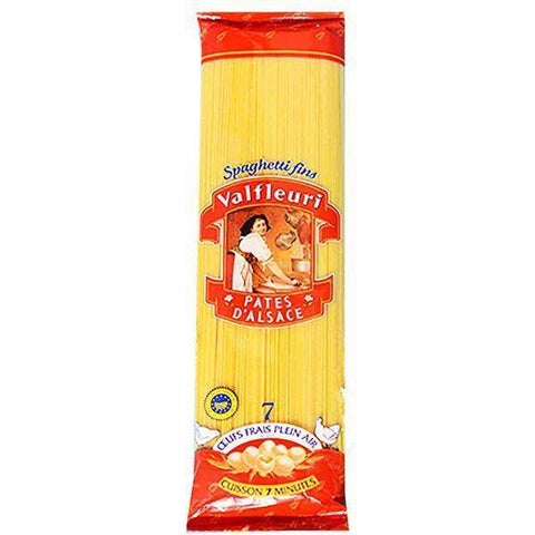 Valfleuri Spaghetti Egg Pasta from Alsace 8.8 oz. (250g)-Valfleuri-Le Tablier Bleu | Online French Supermaket
