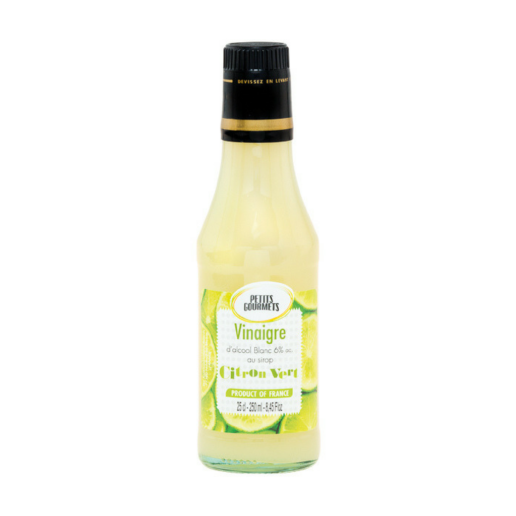 White alcohol vinegar 6° flav. with green lemon pulp syrup 25cl-Pommery-Le Tablier Bleu | Online French Supermaket